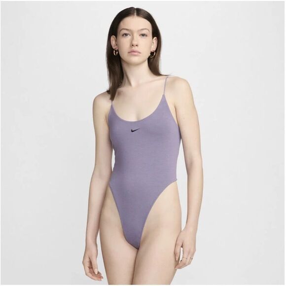 Nike Sportswear Chill Knit Women's Tight Cami Bodysuit-Size XXL - Picture 1 of 8